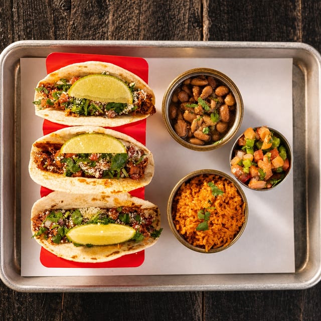 Chicken Tinga Tacos.