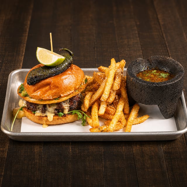 Smoked Birria Burger.