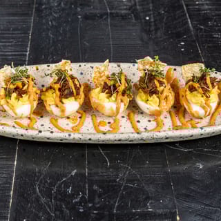 Birria Deviled Eggs - Serves 5